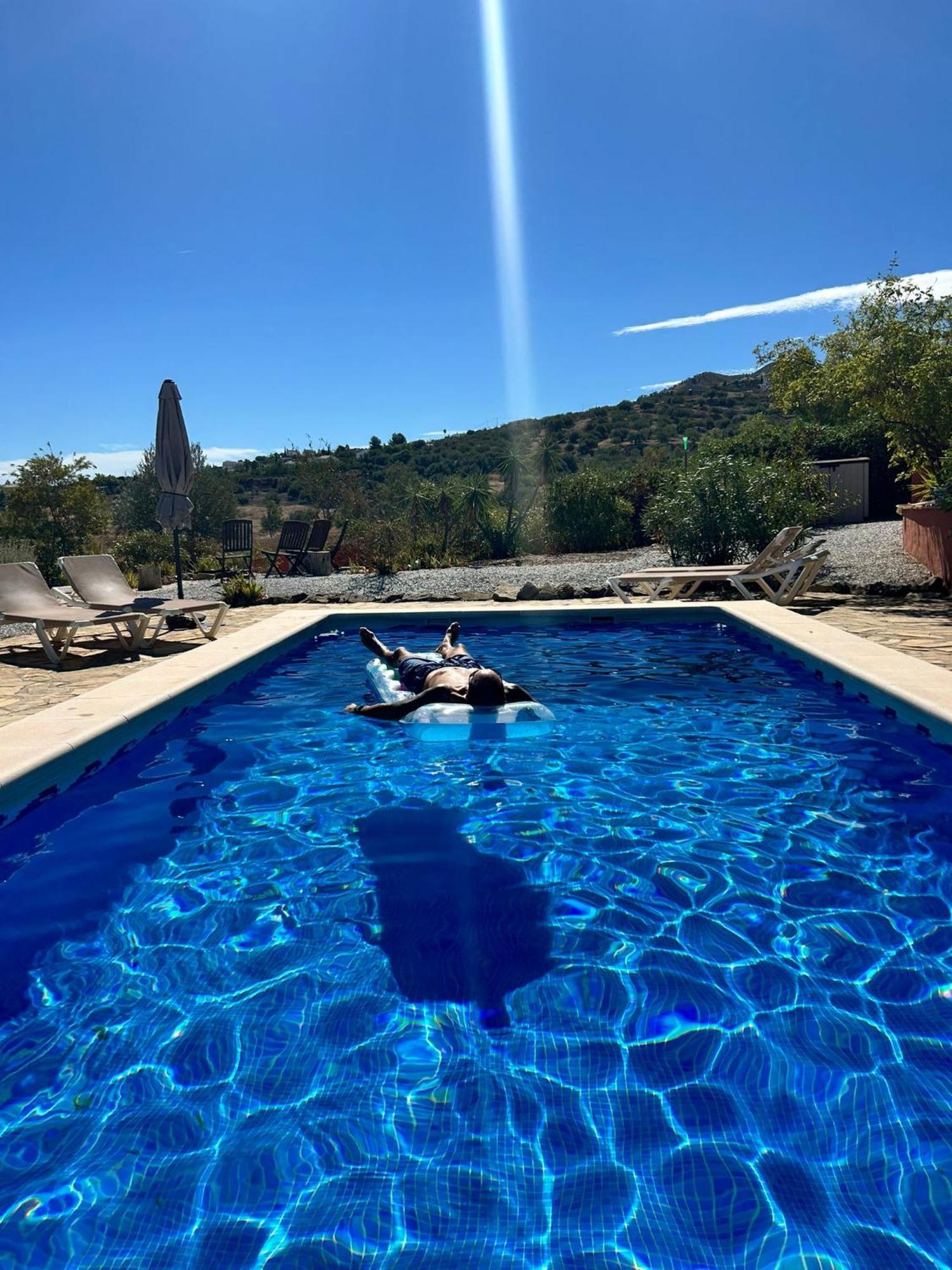 La Rustica En Vinuela, Piscina Privada Villa Exterior photo