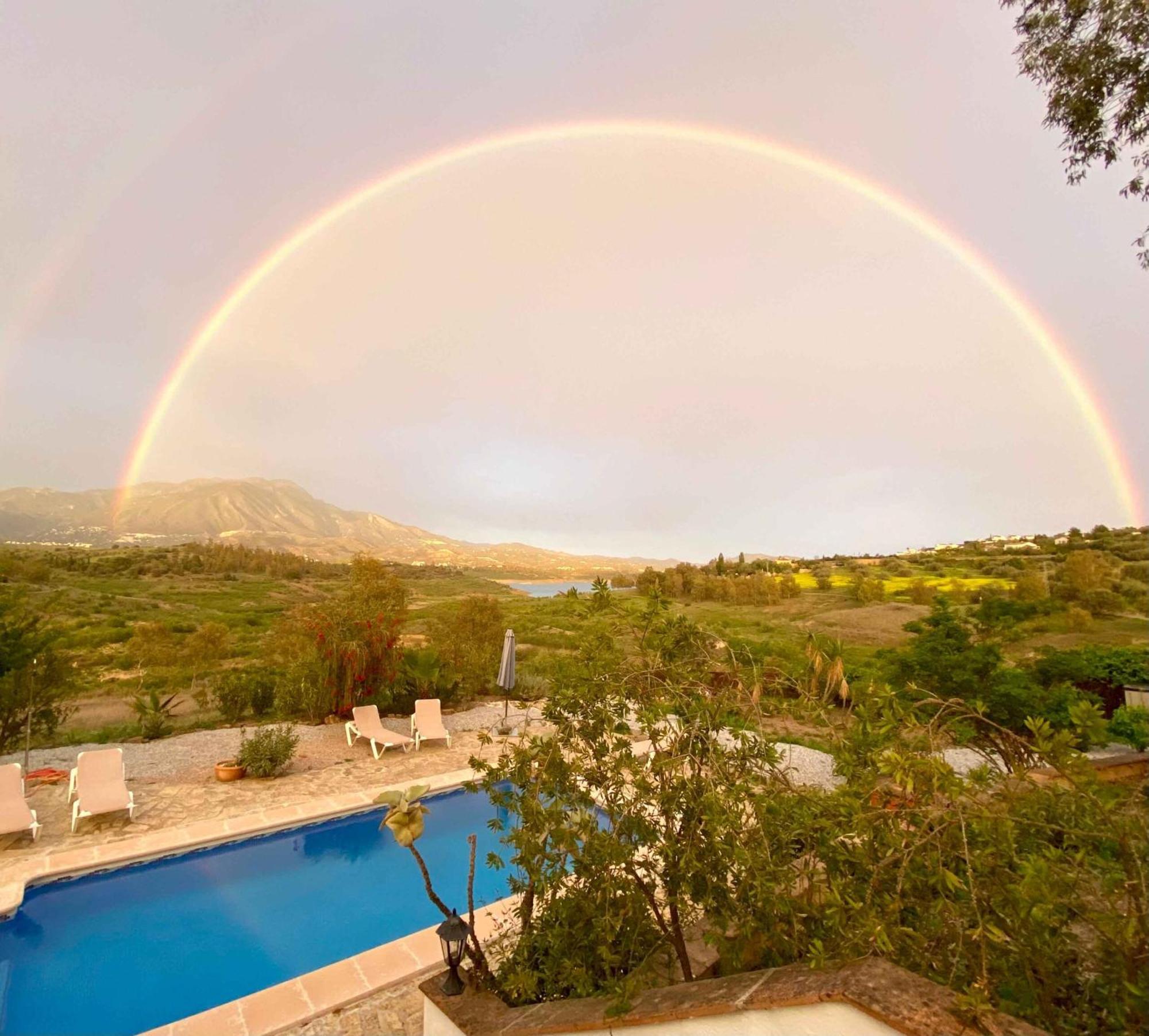 La Rustica En Vinuela, Piscina Privada Villa Exterior photo